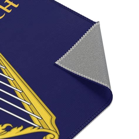 Eirinn Go Brach, 36x24 Door Mat, Ireland, Blue Harp Flag, Coat Of Arms ...