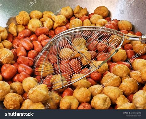 Plate Of Fried Fish Ball And Sausage: Over 477 Royalty-Free Licensable ...