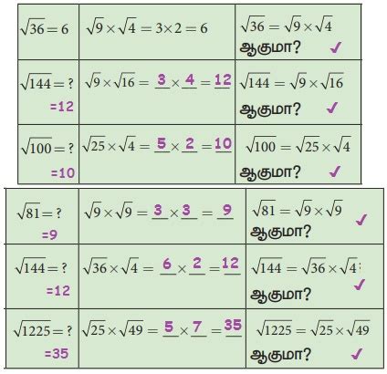 வர்க்கமூலம் - எண்கள் | அலகு 1 | 8 ஆம் வகுப்பு கணக்கு | Square Root ...