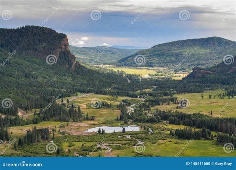 The Scenic Beauty of the Colorado Rocky Mountains. the View from the ...