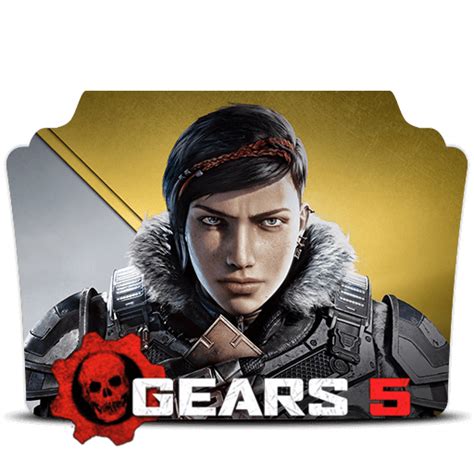 Gears 5 Folder Icon - DesignBust