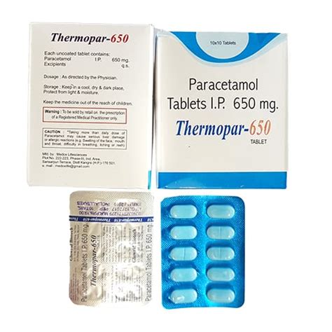 THERMOPAR-650 Tablets Staneil Pharma