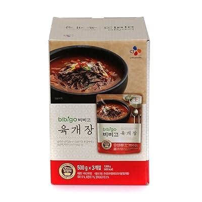 Buy 3 Packs ] Korean Bibigo Pre-made Packaged hot spicy meat stew 500g ...