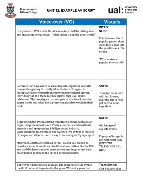 Image result for Av Script Sample