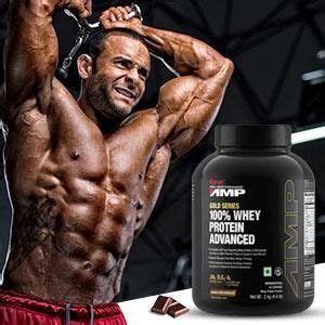 GNC AMP Gold 100% Whey Protein Advanced Double Rich Chocolate Flavoured ...