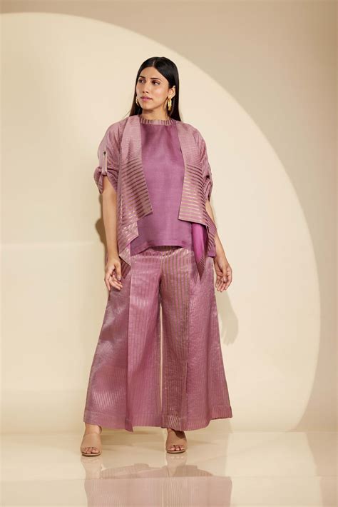 Tamara - Lavender Jacket Set – ShopBodhiTree