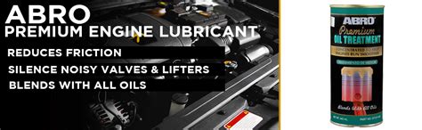 Abro OT-511-300 Petrol & Diesel Engine Oil Treatment Friction & Sound ...