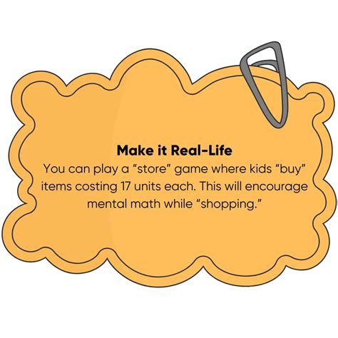 Table of 17: Multiplication Table For Kids (Print PDF)