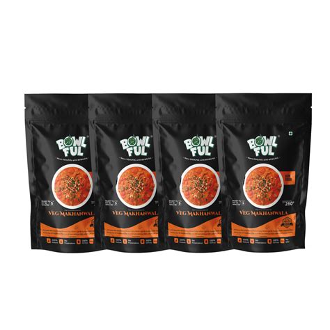 Ready To Eat Veg Makhanwala Jain Pack Of 4 – Bowlful Foods