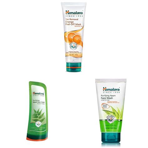 Buy Himalaya Herbals Tan Removal Orange Peel-off Mask, 100g & Himalaya ...