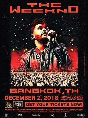 Official Ticket | The Weeknd Asia Tour Live in Bangkok