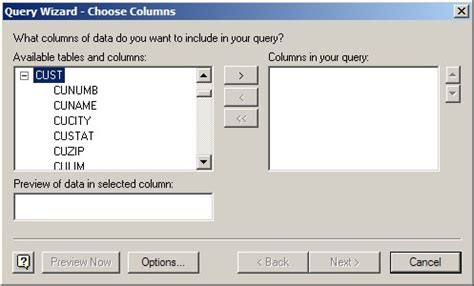 Image result for MySQL Microsoft Query