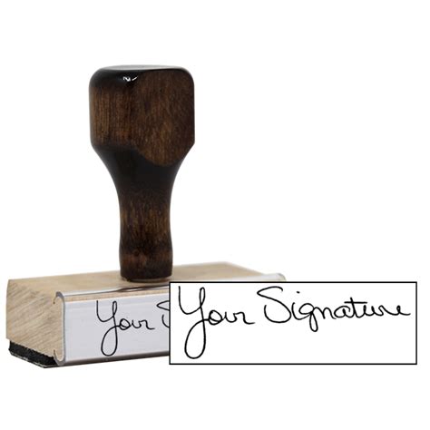 Traditional Signature Stamp | HC Brands
