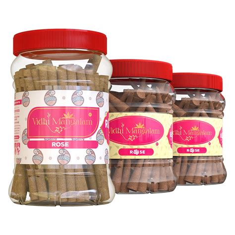 Vidhi Mangalam Dhoop Cones and Sticks for Pooja - Dry Incense, dhup ...