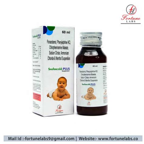 SNOFORCOLD PLUS SYRUP Fortune Labs