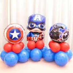 Flipkart.com | Fun and Flex Solid Captain America Theme Foil Balloon 15 ...