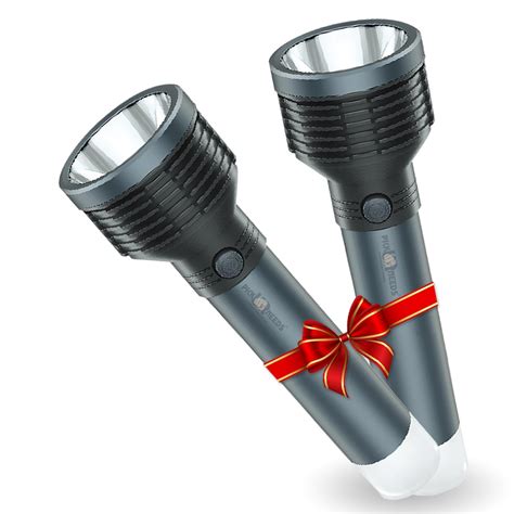 Pick Ur Needs 2-In-1 Long Range LED Rechargeable Torch Light For Home ...