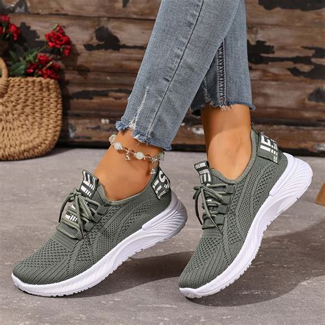 Obersheen Women's Walking Shoes Lightweight Breathable Mesh Casual ...