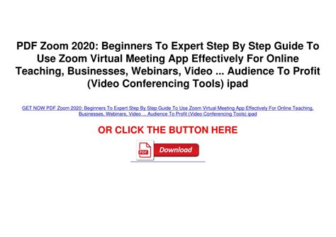 Zoom Tutorial 2020 的图像结果