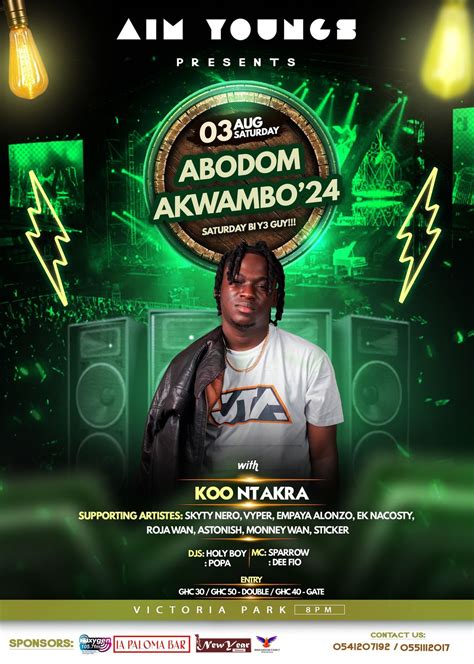 Agona Abodom with Strongman Burner, Agona Abodom, Accra, 3 August 2024 ...