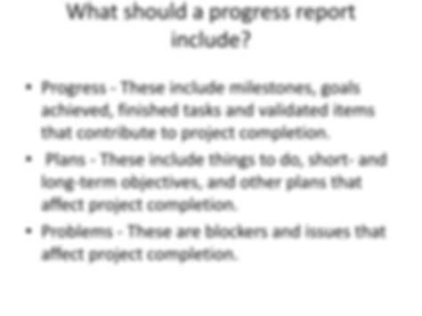 Image result for Progress Report Writing