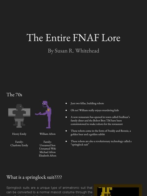 The Entire FNAF Lore | PDF
