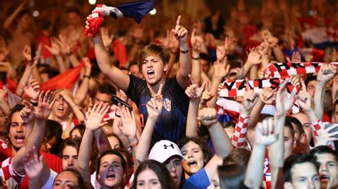 World Cup 2018: Fans in Zagreb ecstatic as Modric's Croatia create ...