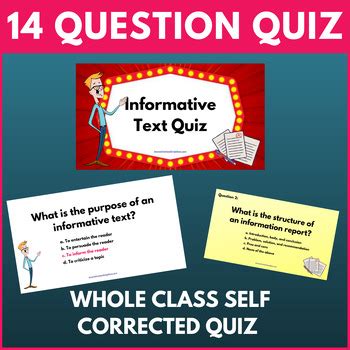Image result for Informational Text Features Quiz