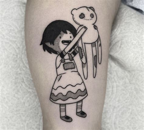 Pin by •상우• on Tattoos | Cartoon tattoos, Adventure time tattoo, Time ...