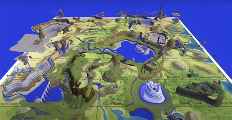 Zelda Wind Waker Map