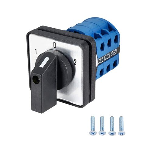 VictorsHome Changeover Switch LW28-20 3 Positions 12 Terminals ...