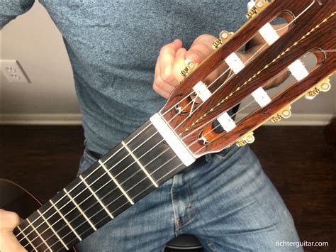 Image result for How to String a Classical Guitar
