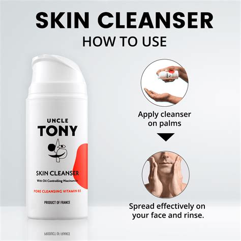 Best Facial Cleanser for Men All Skin Types in India | Uncle Tony