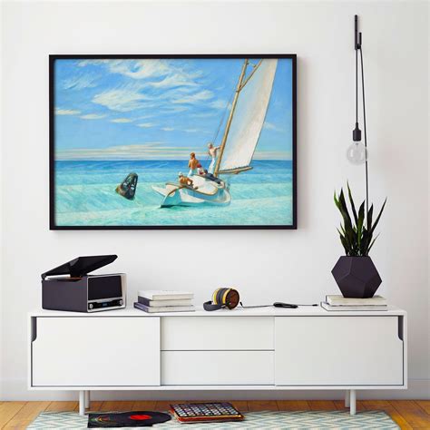 Buy Ground Swell 1939 by Hopper Big Canvas Paintings & Prints Online ...