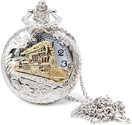 Yellow Chimes Pocket Watch Pendant with Chain for Husband Dual Purpose ...