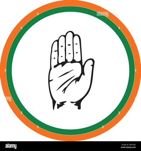 Indian national congress party Stock Vector Images - Alamy