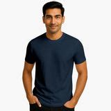 Buy Men Regular Fit Round Neck T-Shirt Online - Bright White – noo-brand.in