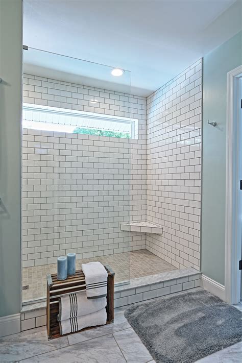Designing A Large Subway Tile Shower - Home Tile Ideas