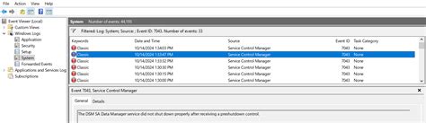 OMSA: Event ID 7043 May be Logged in Windows System Event Log During ...