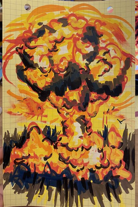 Explosion drawing :3 | Mouton dessin, Tutoriels pour le dessin au ...