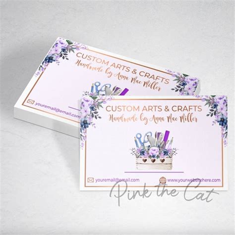 Craft Shop Business Cards 的图像结果
