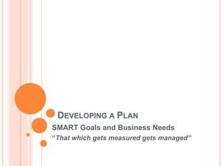 Image result for Developing a Plan