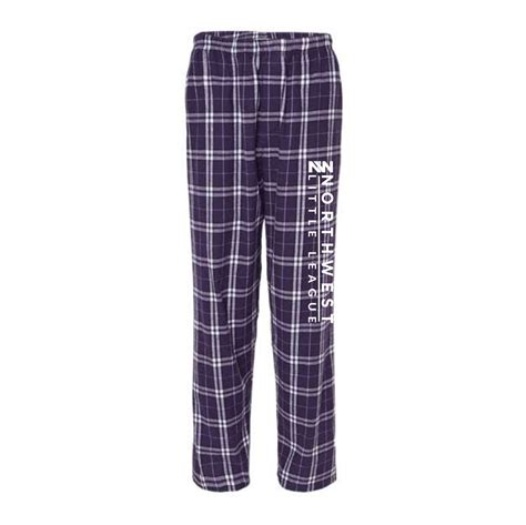 Northwest Little League Adult Flannel Pants | HyperStitch, Inc