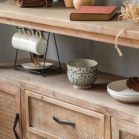 Buy WFYW Buffet Sideboard Villa Decor Kitchen Console Table Sideboard ...