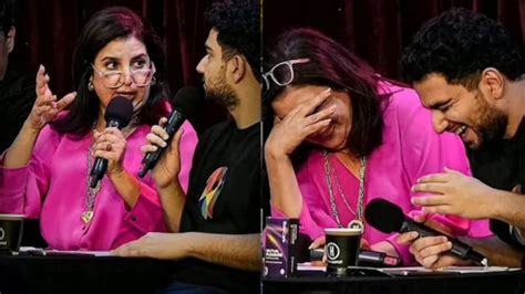 Samay Raina touches Farah Khan's feet in a viral video from India's Got ...