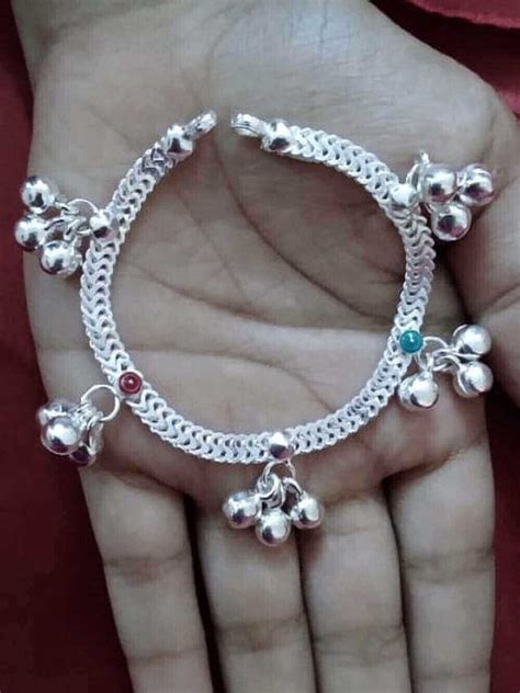 Baby Girl Anklets Online | Silver Anklets for Babies by Silver Linings ...