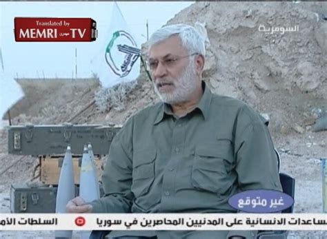 Abu Mahdi Al-Muhandis, PMU Deputy Commander: The Americans Use ...