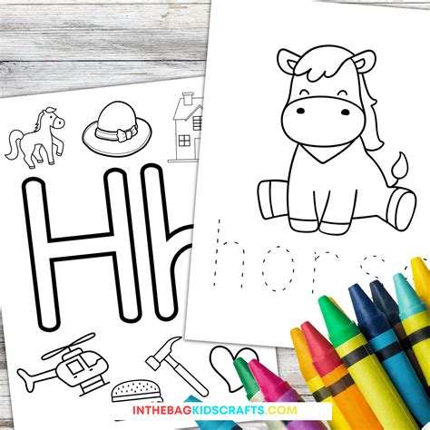 Coloring Pages Letter H [2025]