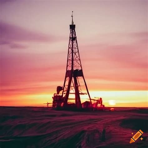North dakota oil landscape
