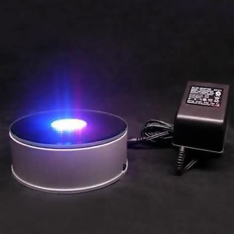 Led Rotating Light Base, Multi Colored LED Light Base for Photo ...